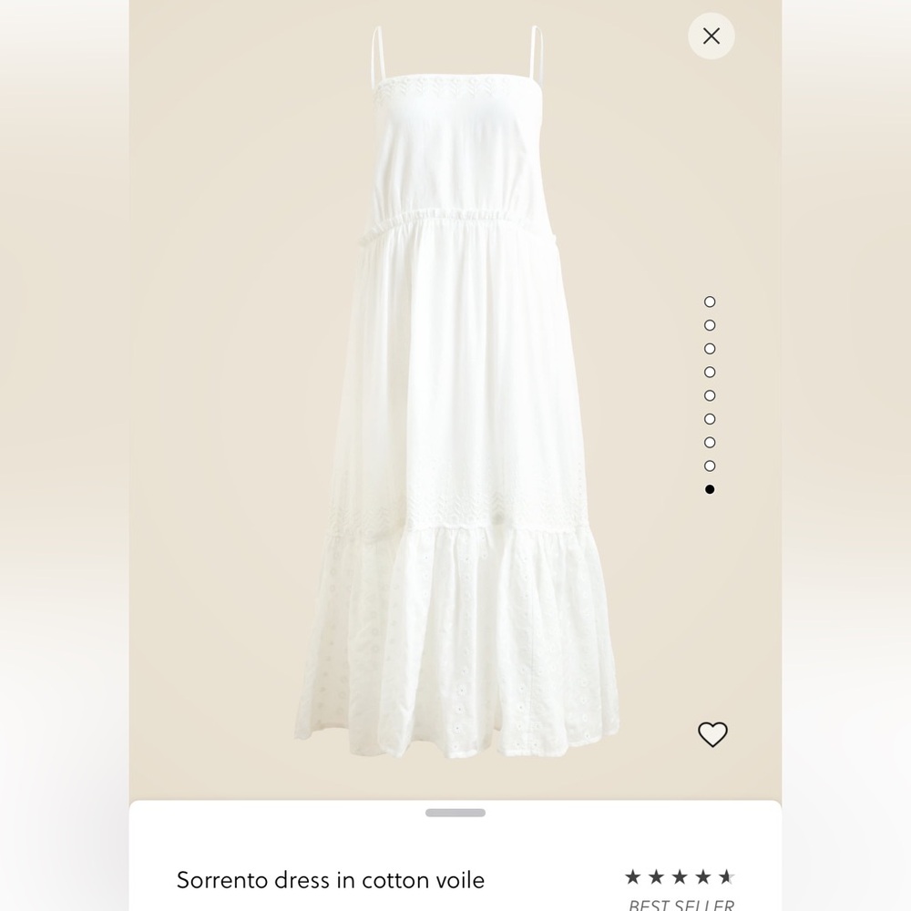 J.Crew sorrento dress S